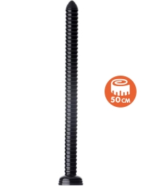 Стимулятор Hosed 19" Ribbed Anal Snake