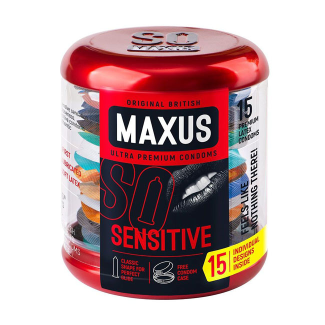Презервативы MAXUS Sensitive №15