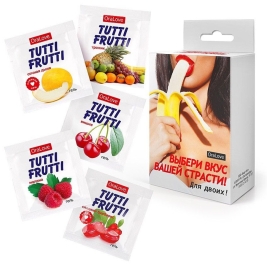 Набор съедобных смазок Tutti-Frutti