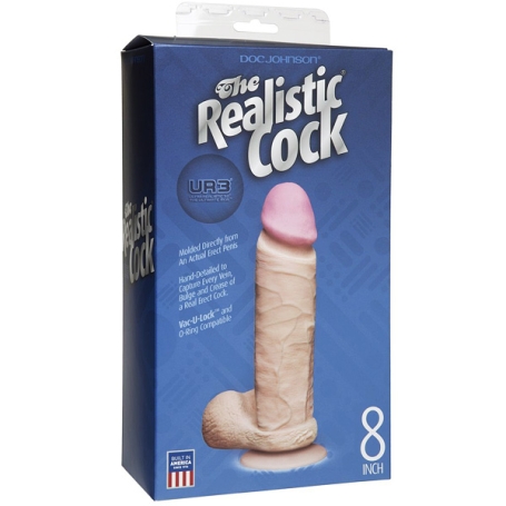 Фаллос Realistic Cock 8" UR3 with Balls