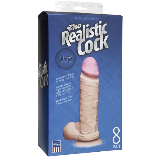 Фаллос Realistic Cock 8&quot; UR3 with Balls