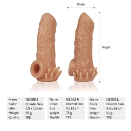 Насадка Kokos Nude Sleeve NS.005