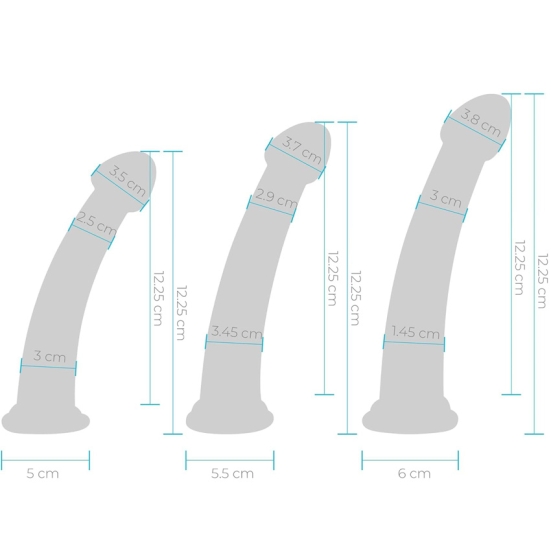 Страпон Lux Fetish Size Up 3-Piece