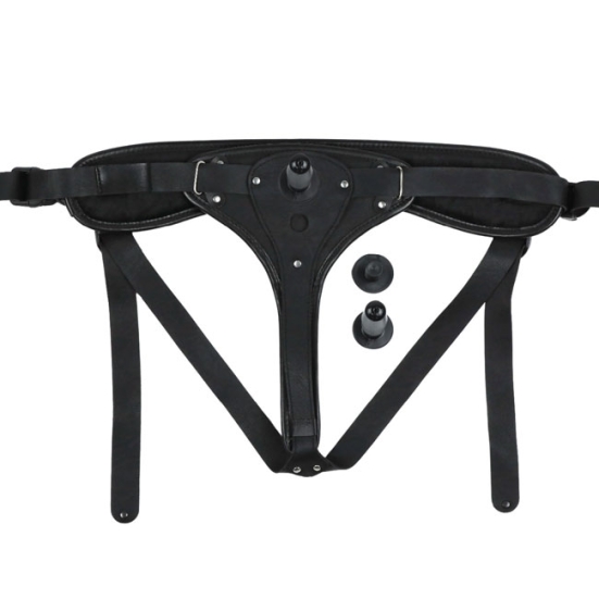Страпон с 3 насадками Harness 8" Long