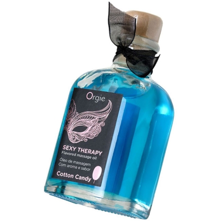 Массажное масло Orgie Cotton Candy, съедобное