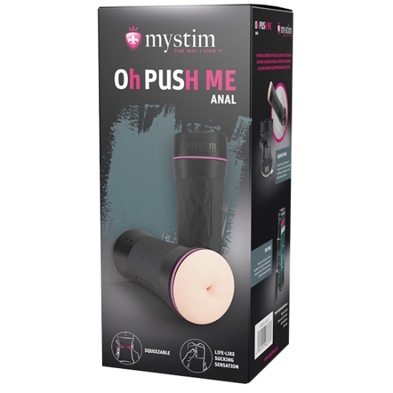 Мастурбатор MyStim Oh Push Me - Anal