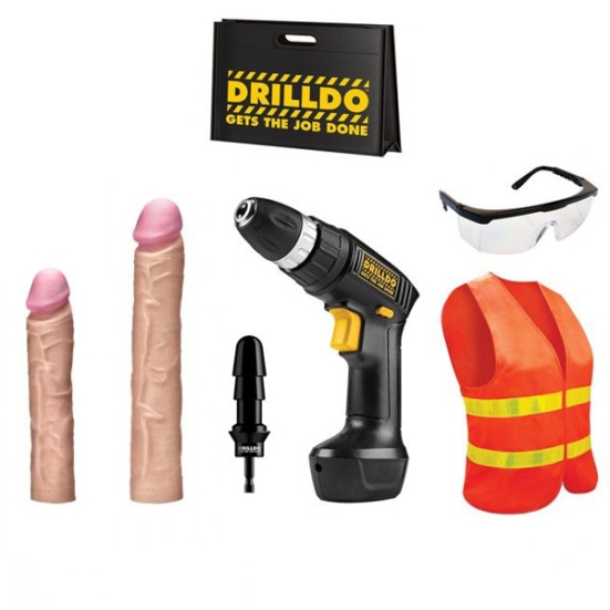 Набор с секс-шуруповёртом Drilldo Deluxe Set 6 Piece