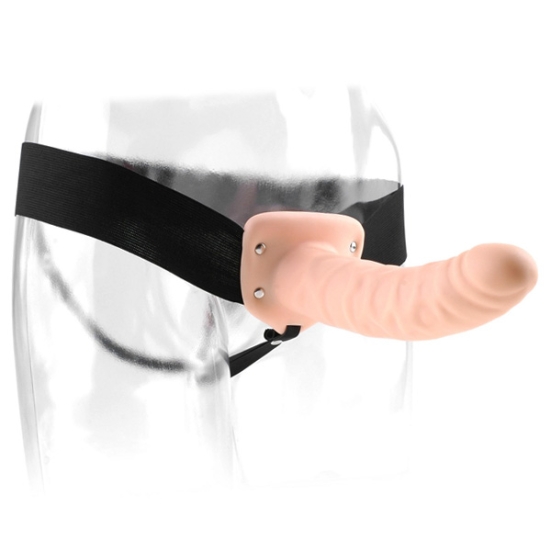 Страпон полый Pipedream 8&quot; Hollow Strap-On