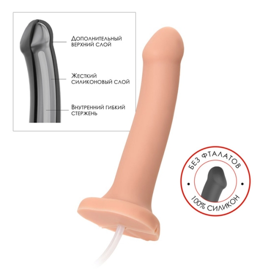 Фаллос Strap-on-me Silicon Cum Dildo L