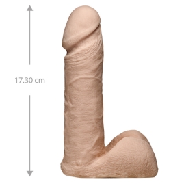 Страпон Doc Johnson - Ultraskyn Ultra Harness 7"