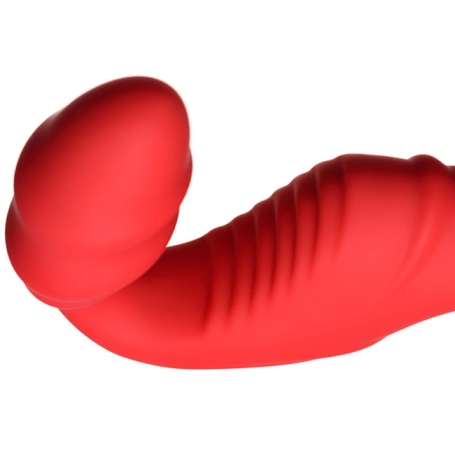 Страпон безремневой Black&amp;Red с вибрацией