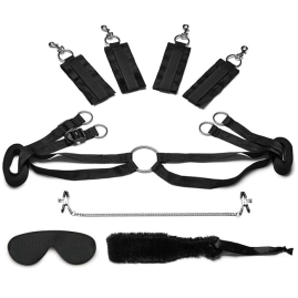 Набор для фиксации на кровати Lux Fetish Bedspreaders